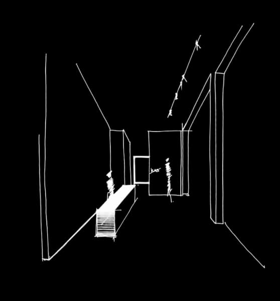 Architectural Structure Sketch