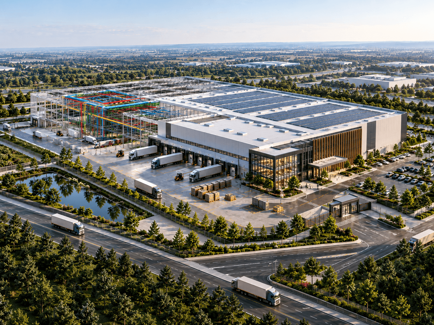 Site Logistics and Civil Infrastructure Integration